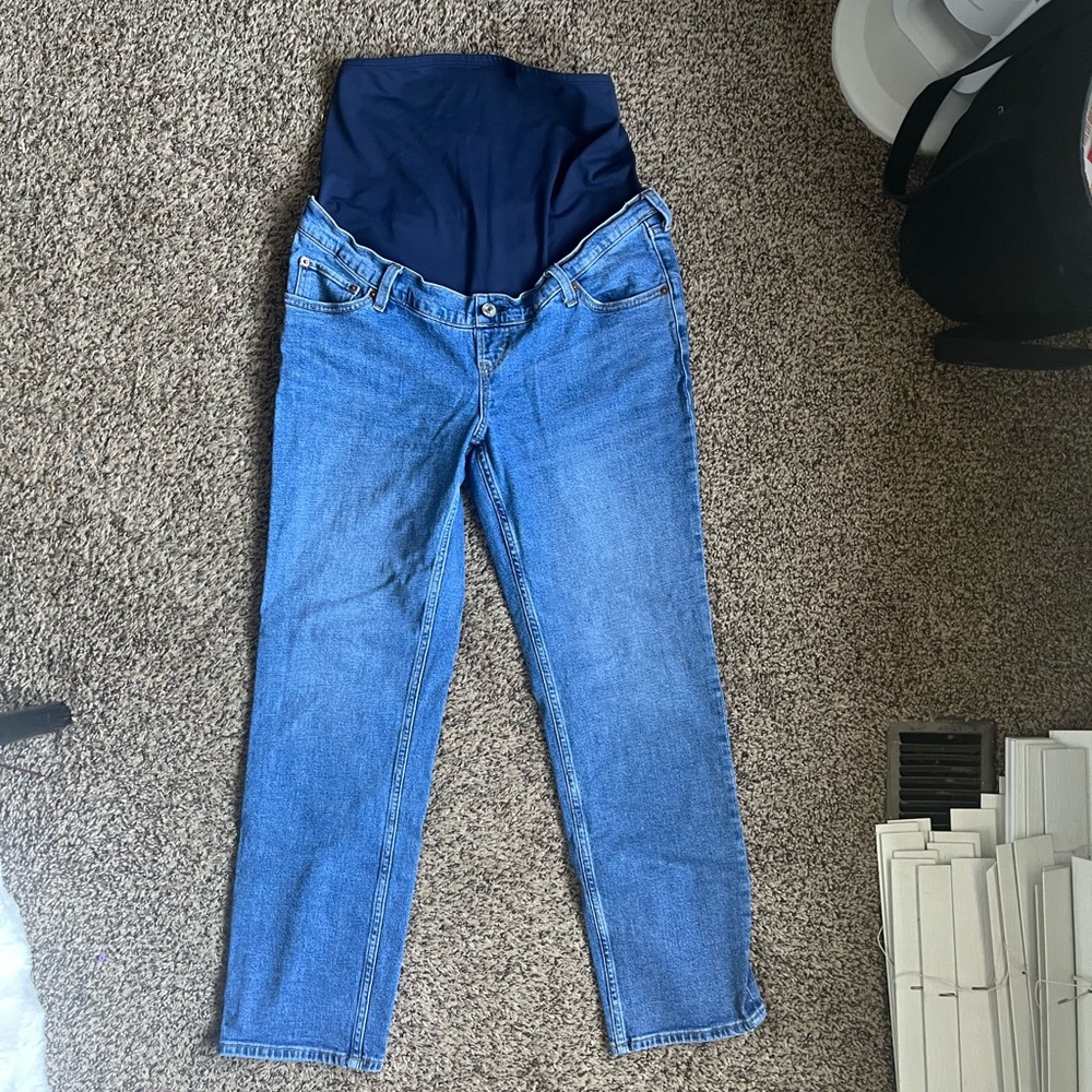 Abercrombie & Fitch Maternity Ankle Jeans